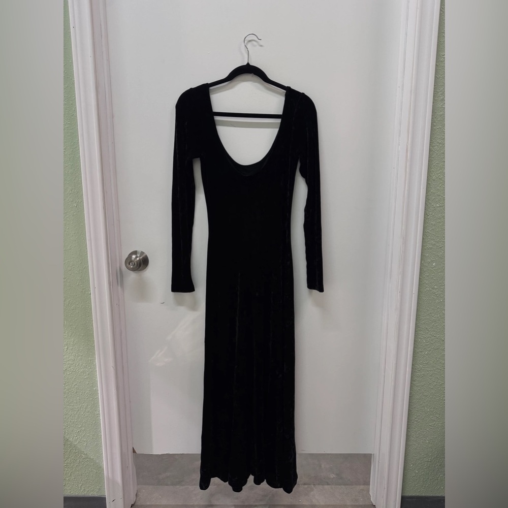 Betsey Jonson 90s vintage crushed velvet dress - Picture 6 of 7